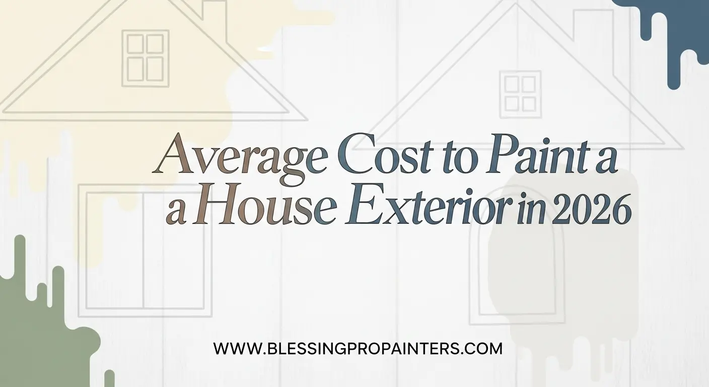 Average Cost to Paint a House Exterior in 2026