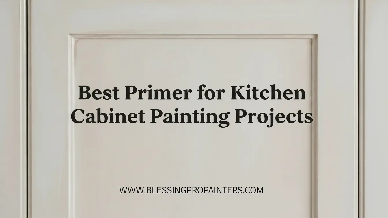 Best Primer for Kitchen Cabinet Painting Projects