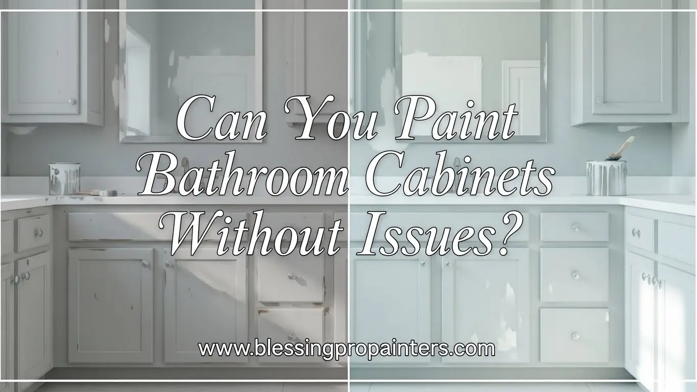 Can You Paint Bathroom Cabinets Without Issues?