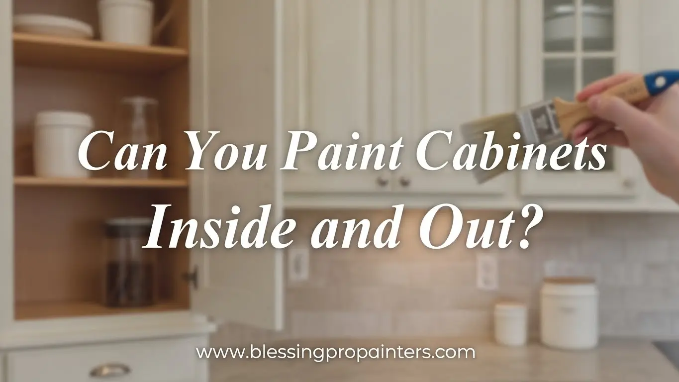 Can You Paint Cabinets Inside and Out?