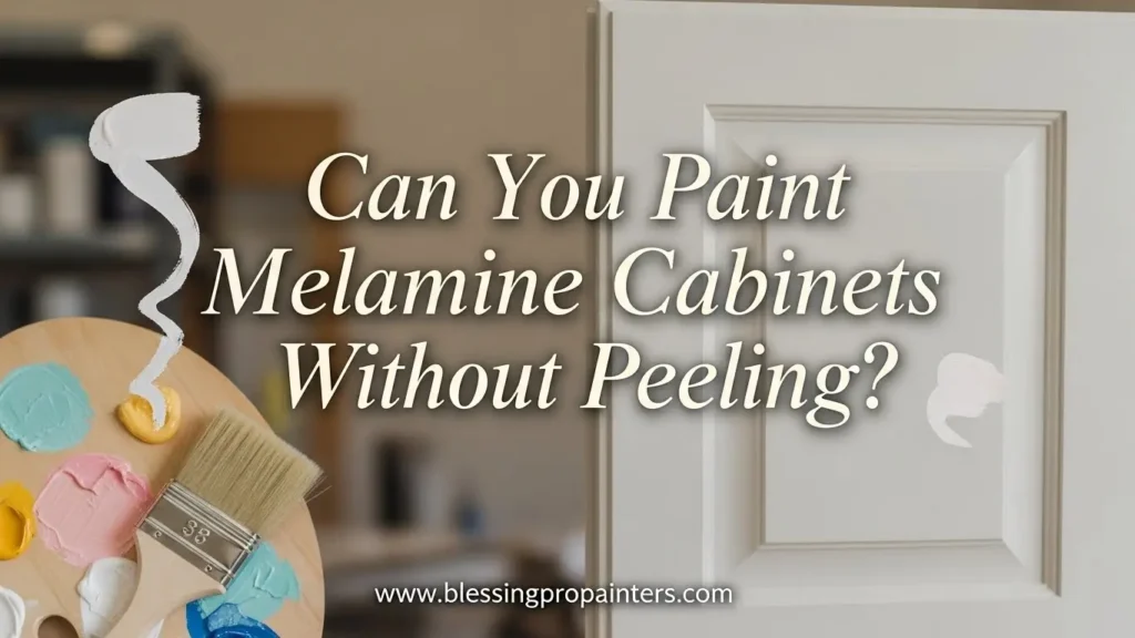 Can You Paint Melamine Cabinets Without Peeling?