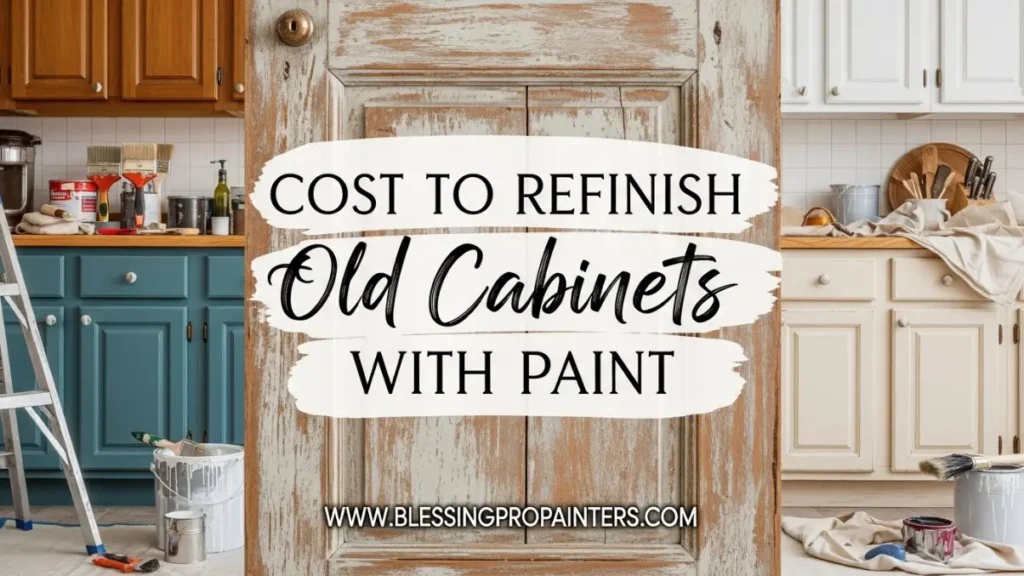 Cost to Refinish Old Cabinets With Paint