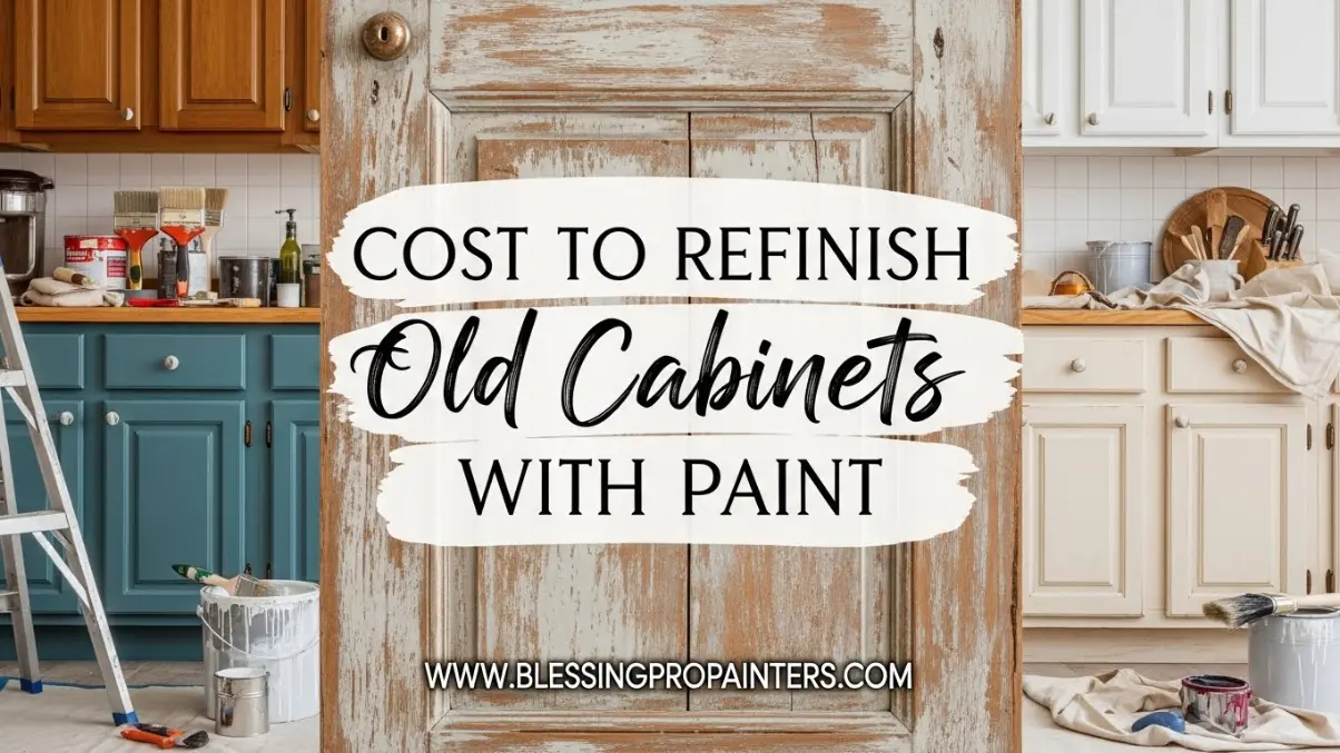 Cost to Refinish Old Cabinets With Paint