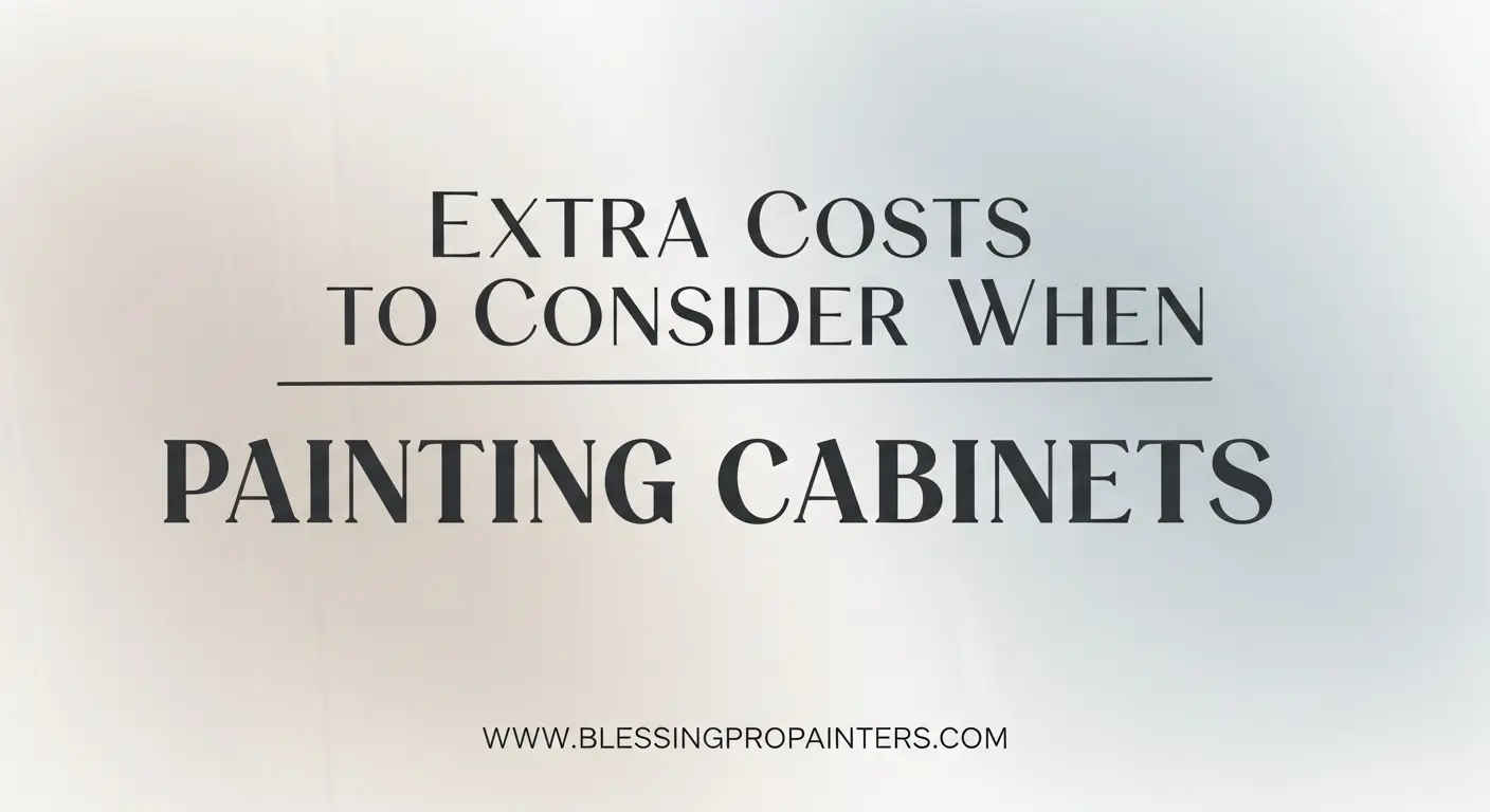 Extra Costs to Consider When Painting Cabinets