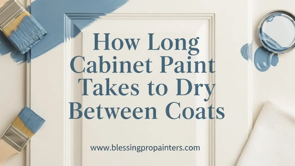 How Long Cabinet Paint Takes to Dry Between Coats