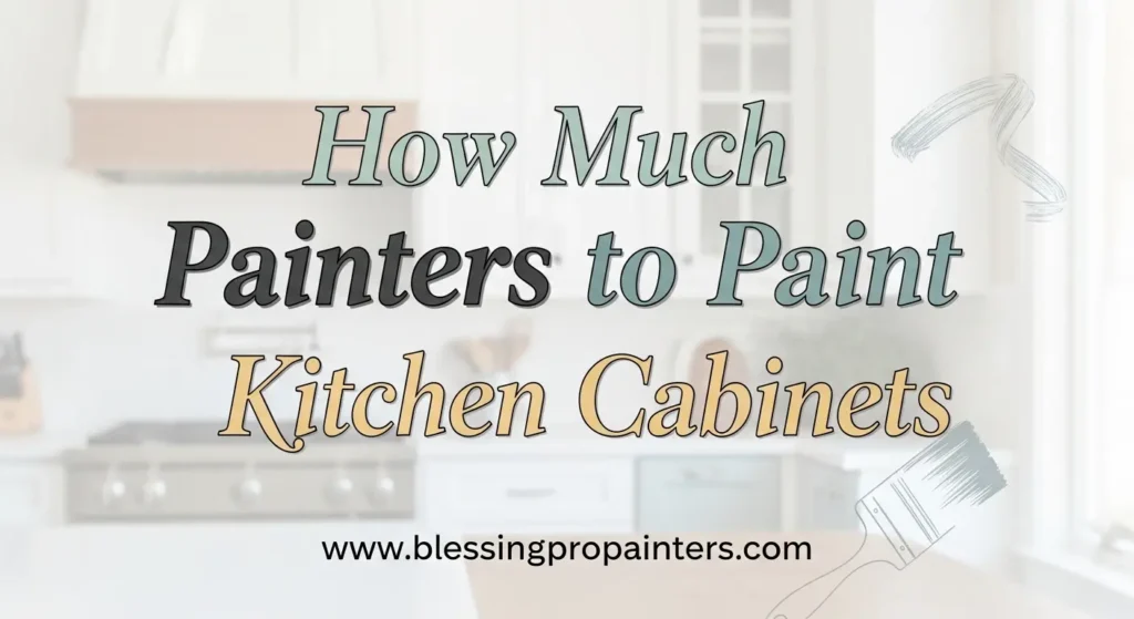 How Much Painters Charge to Paint Kitchen Cabinets