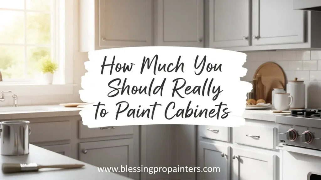 How Much You Should Really Pay to Paint Cabinets