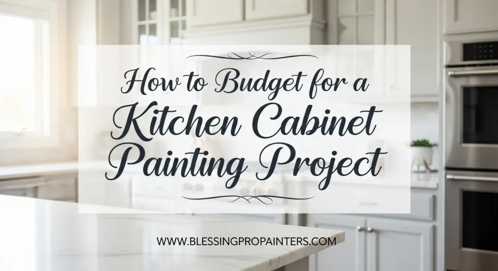 How to Budget for a Kitchen Cabinet Painting Project