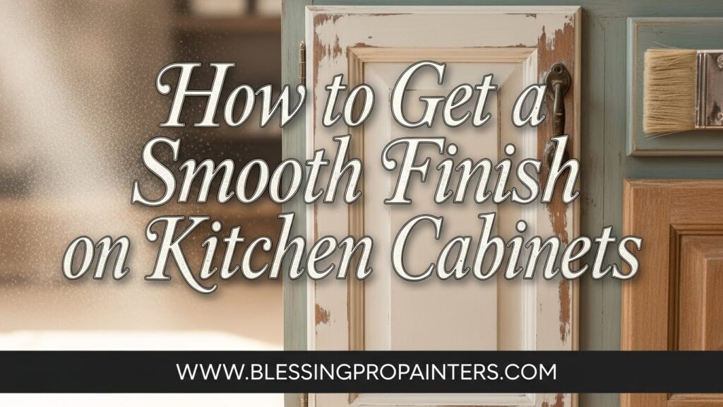 How to Get a Smooth Finish on Kitchen Cabinets