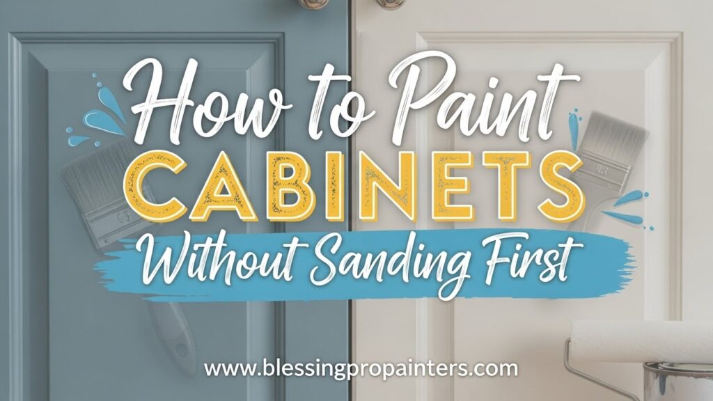 How to Paint Cabinets Without Sanding First