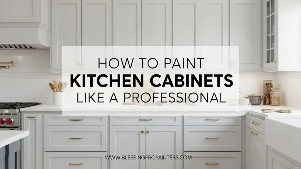 How to Paint Kitchen Cabinets Like a Professional