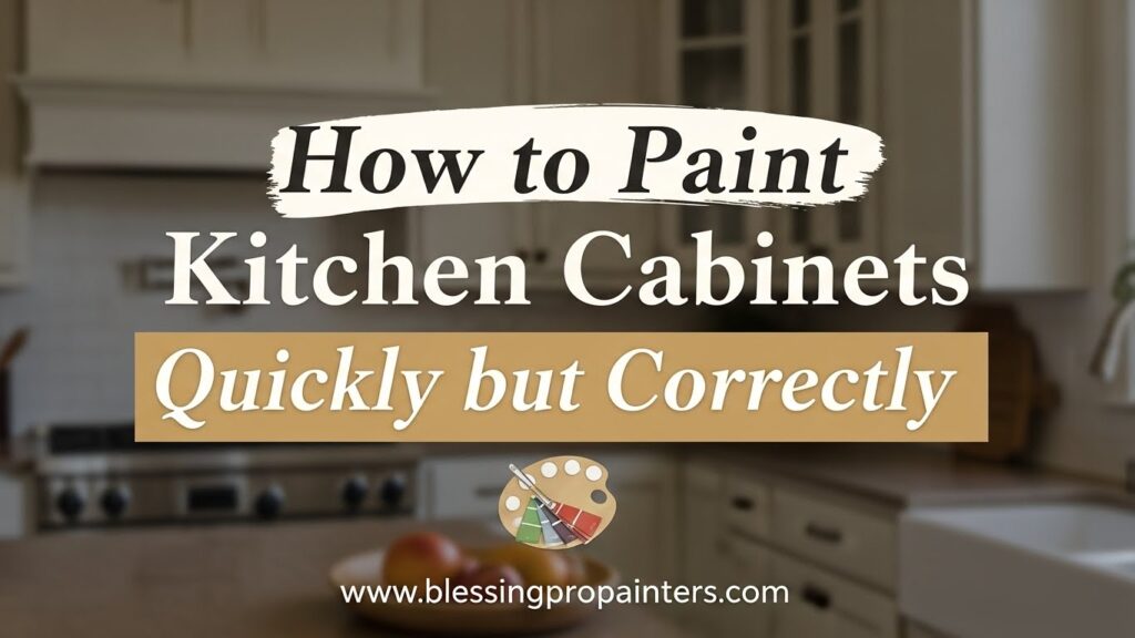 How to Avoid Paint Bubbles on Kitchen Cabinets