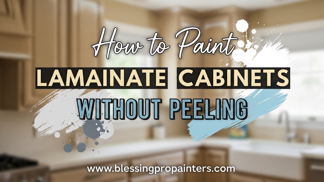 How to Paint Laminate Cabinets Without Peeling