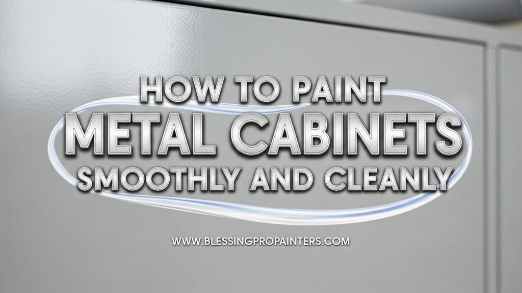 How to Paint Metal Cabinets Smoothly and Cleanly