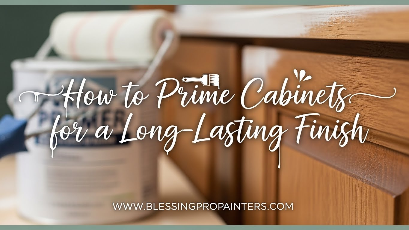 How to Prime Cabinets for a Long-Lasting Finish