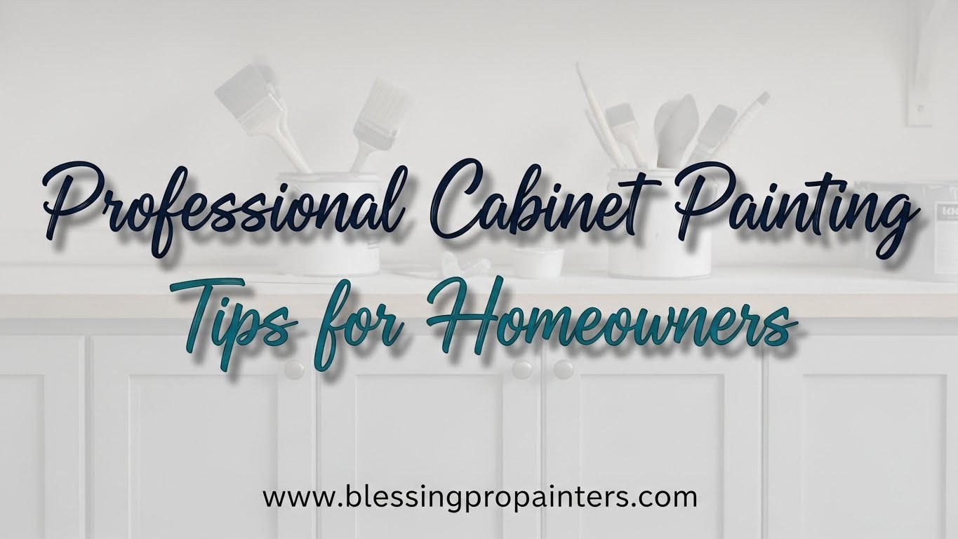 Professional Cabinet Painting Tips for Homeowners
