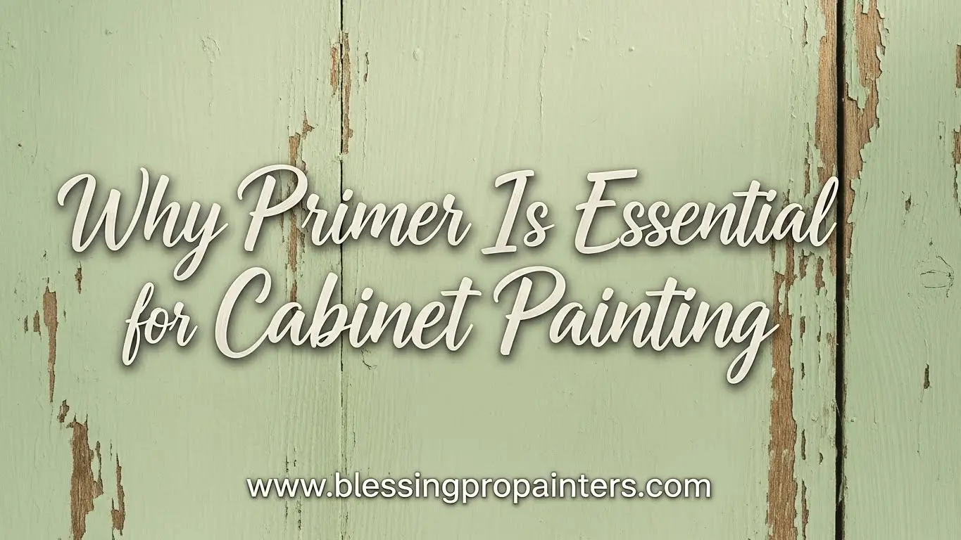 Why Primer Is Essential for Cabinet Painting