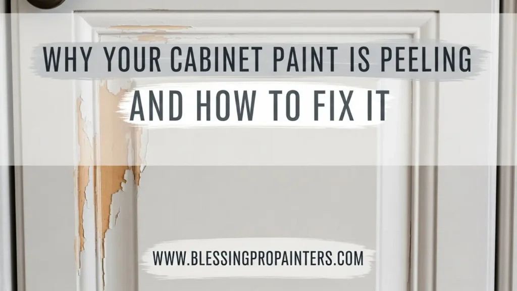 Why Your Cabinet Paint Is Peeling and How to Fix It