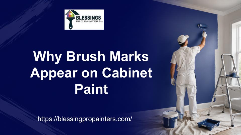 Why Brush Marks Appear on Cabinet Paint