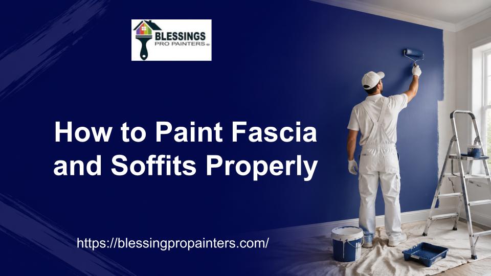 How to Paint Fascia and Soffits Properly