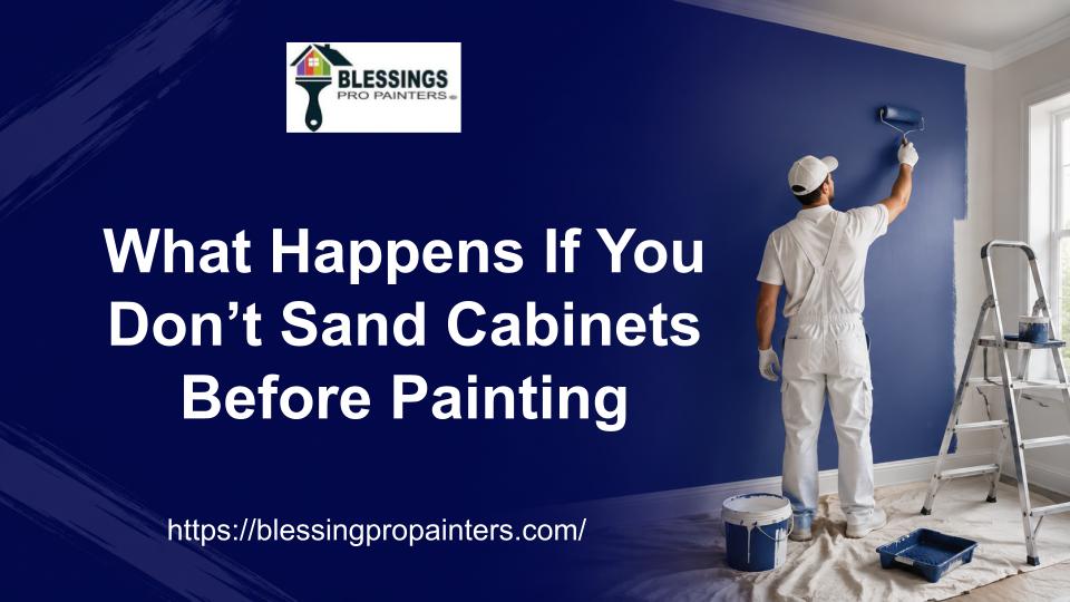 What Happens If You Don’t Sand Cabinets Before Painting