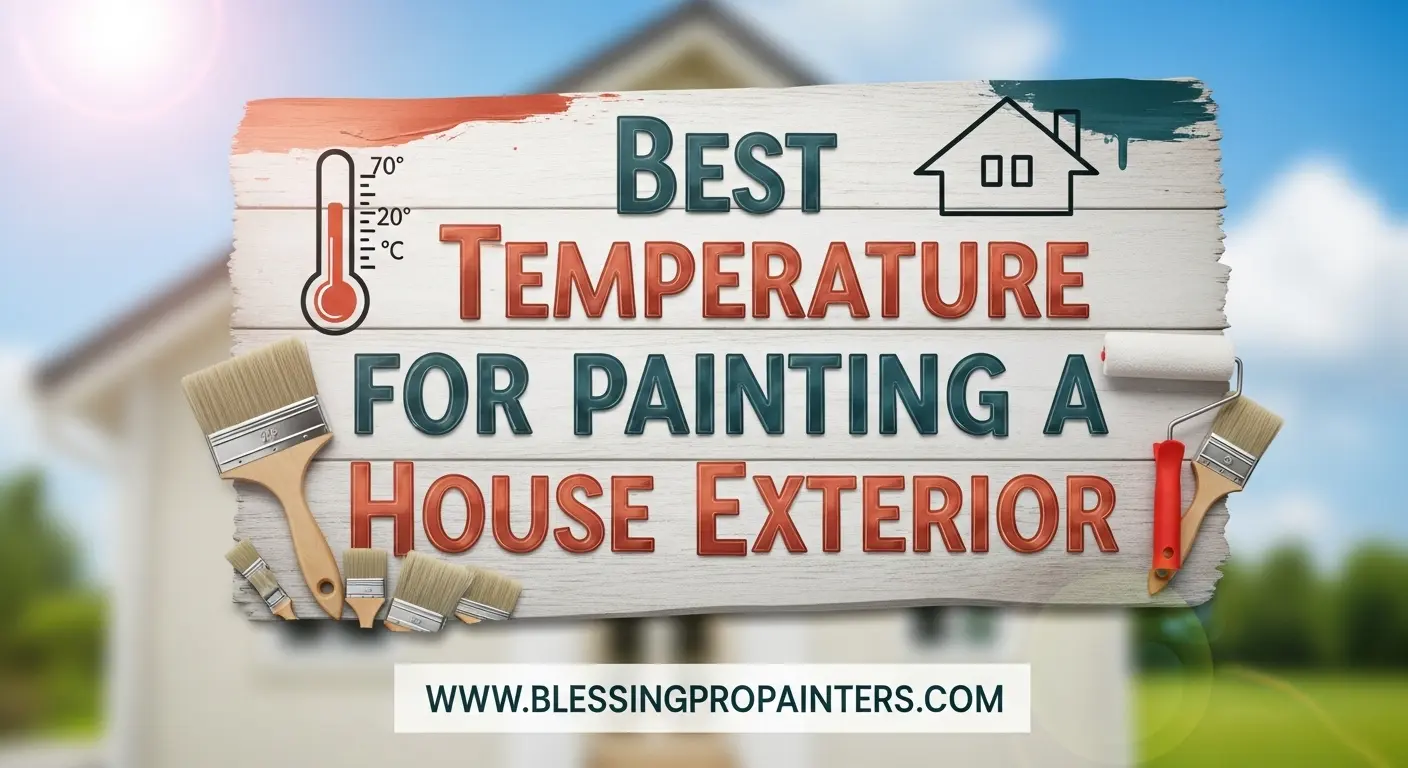 Best Temperature for Painting a House Exterior