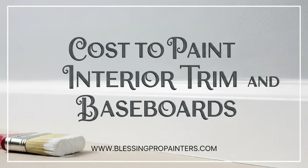 Cost to Paint Interior Trim and Baseboards