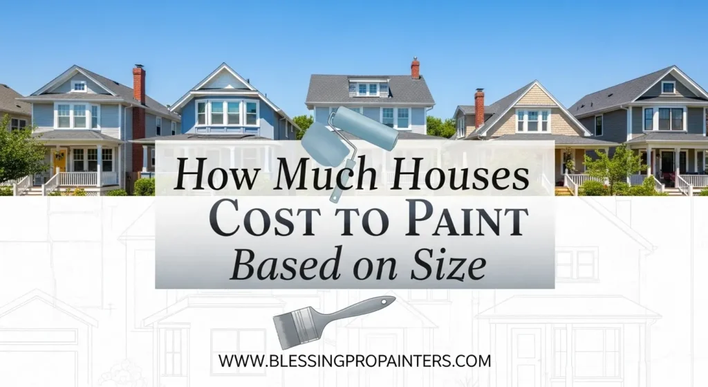 How Much Houses Cost to Paint Based on Size