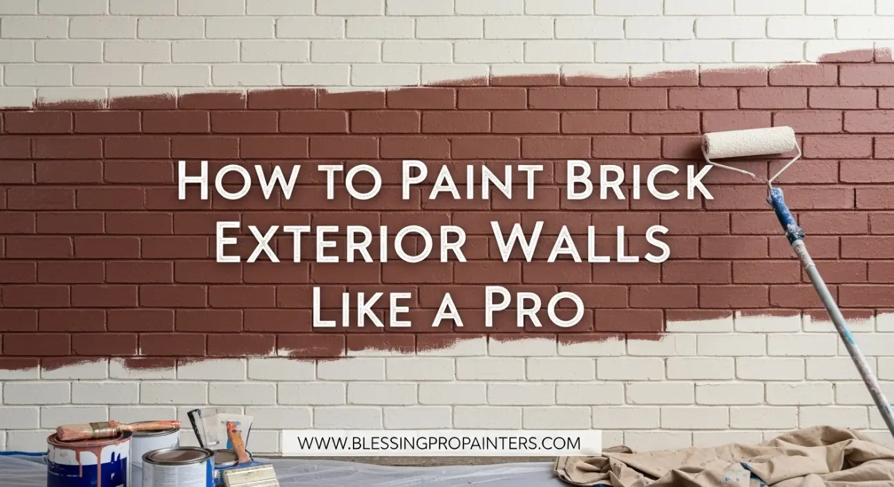 How to Paint Brick Exterior Walls Like a Pro
