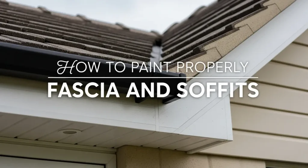 How to Paint Fascia and Soffits Properly