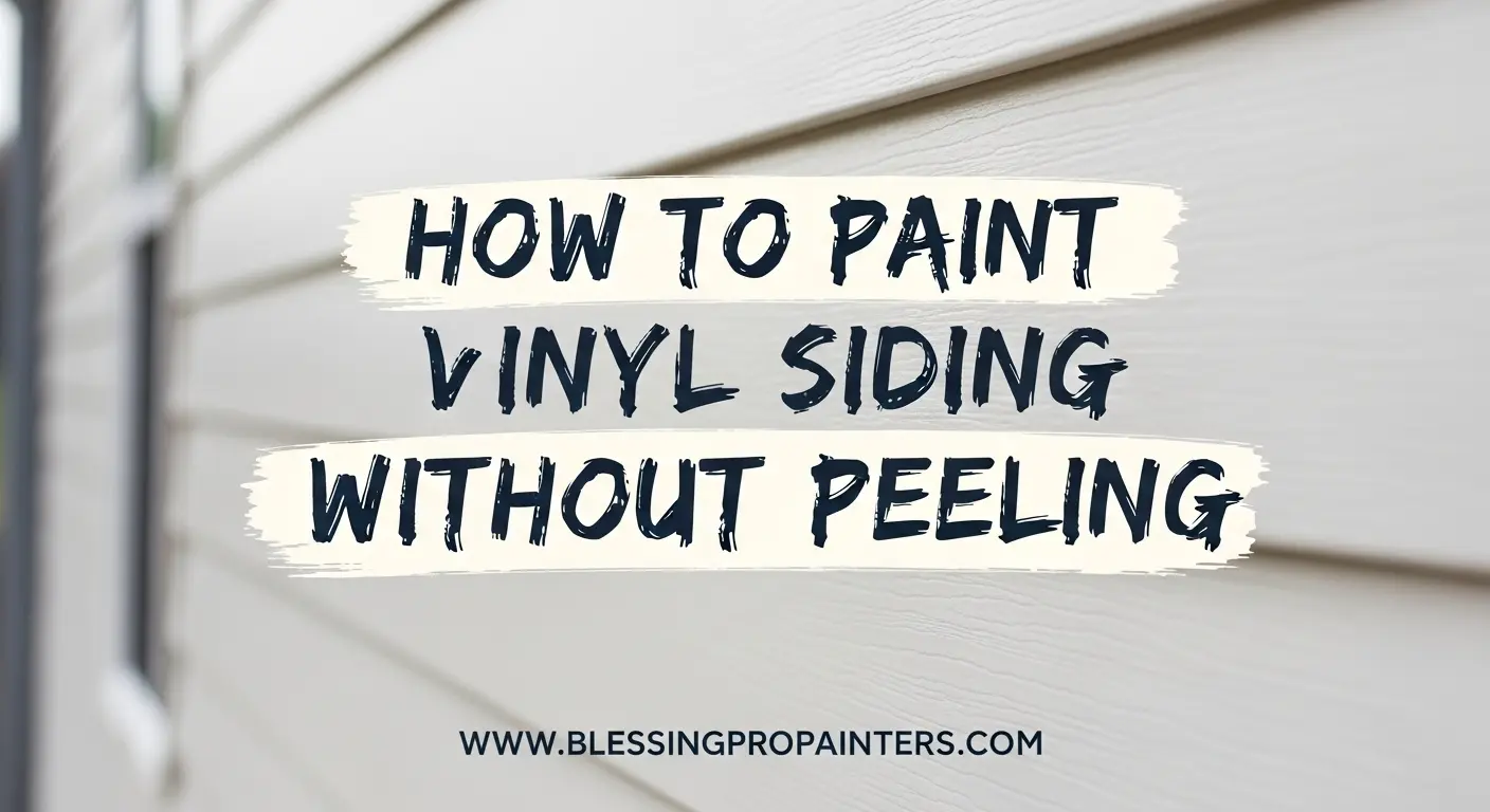 How to Paint Vinyl Siding Without Peeling