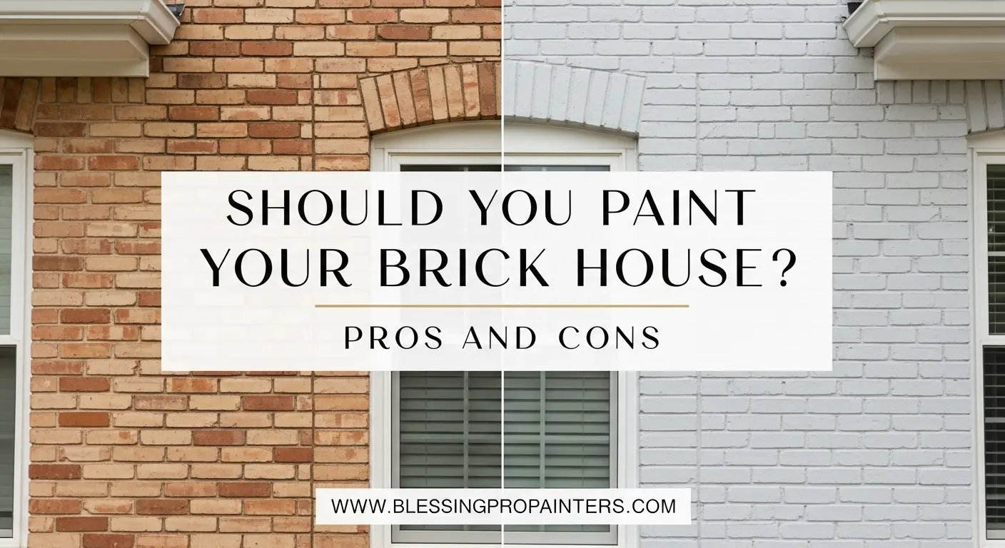 Should You Paint Your Brick House? Pros and Cons