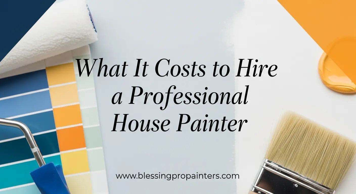 What It Costs to Hire a Professional House Painter
