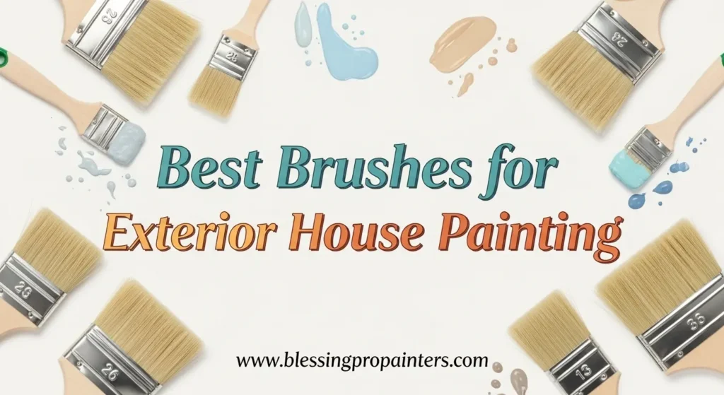 Best Brushes for Exterior House Painting