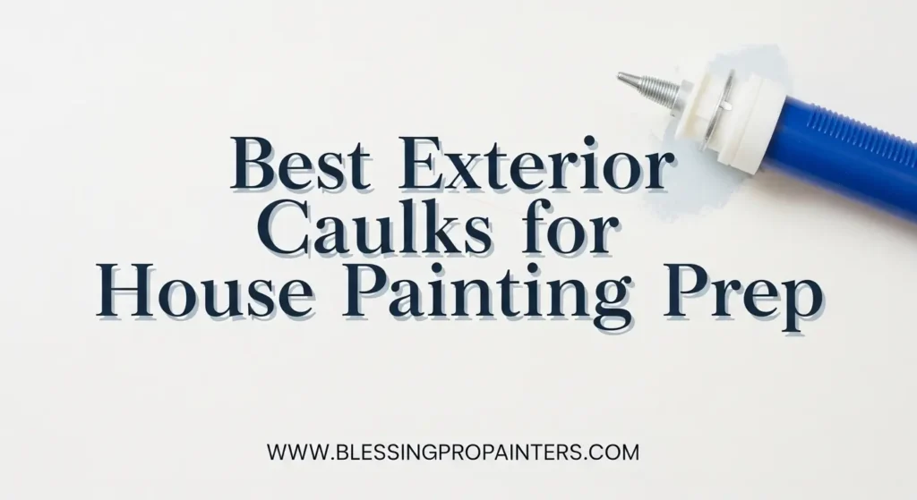 Best Exterior Caulks for House Painting Prep
