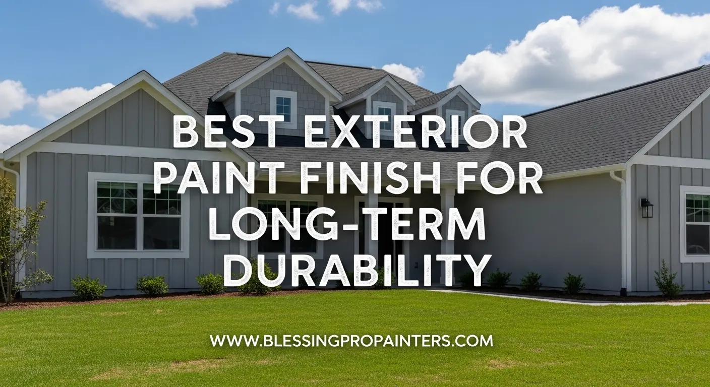 Best Exterior Paint Finish for Long-Term Durability