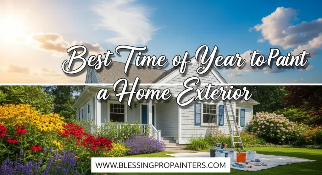 Best Time of Year to Paint a Home Exterior