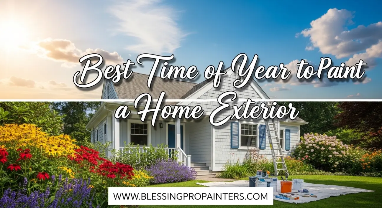 Best Time of Year to Paint a Home Exterior
