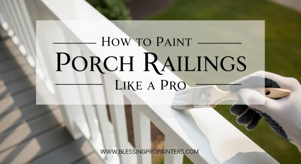 How to Paint Porch Railings Like a Pro