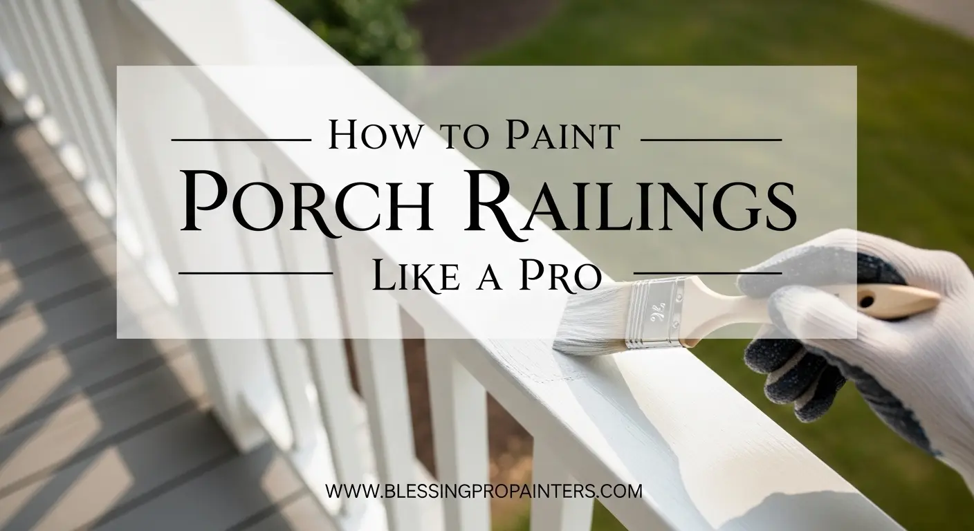 How to Paint Porch Railings Like a Pro