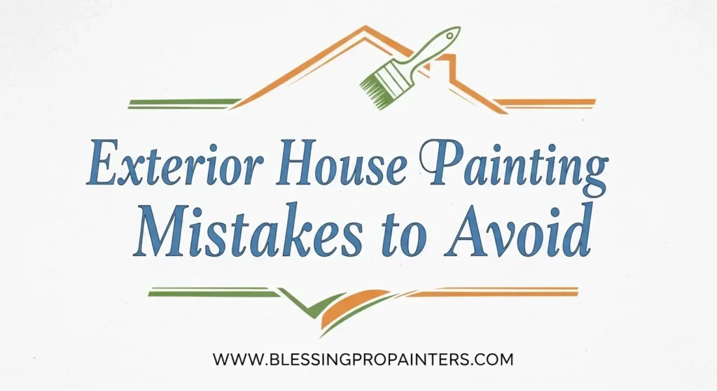 Exterior House Painting Mistakes to Avoid