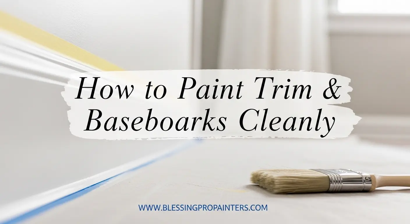 How to Paint Trim and Baseboards Cleanly