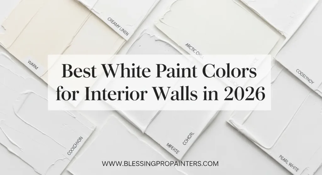 Best White Paint Colors for Interior Walls in 2026