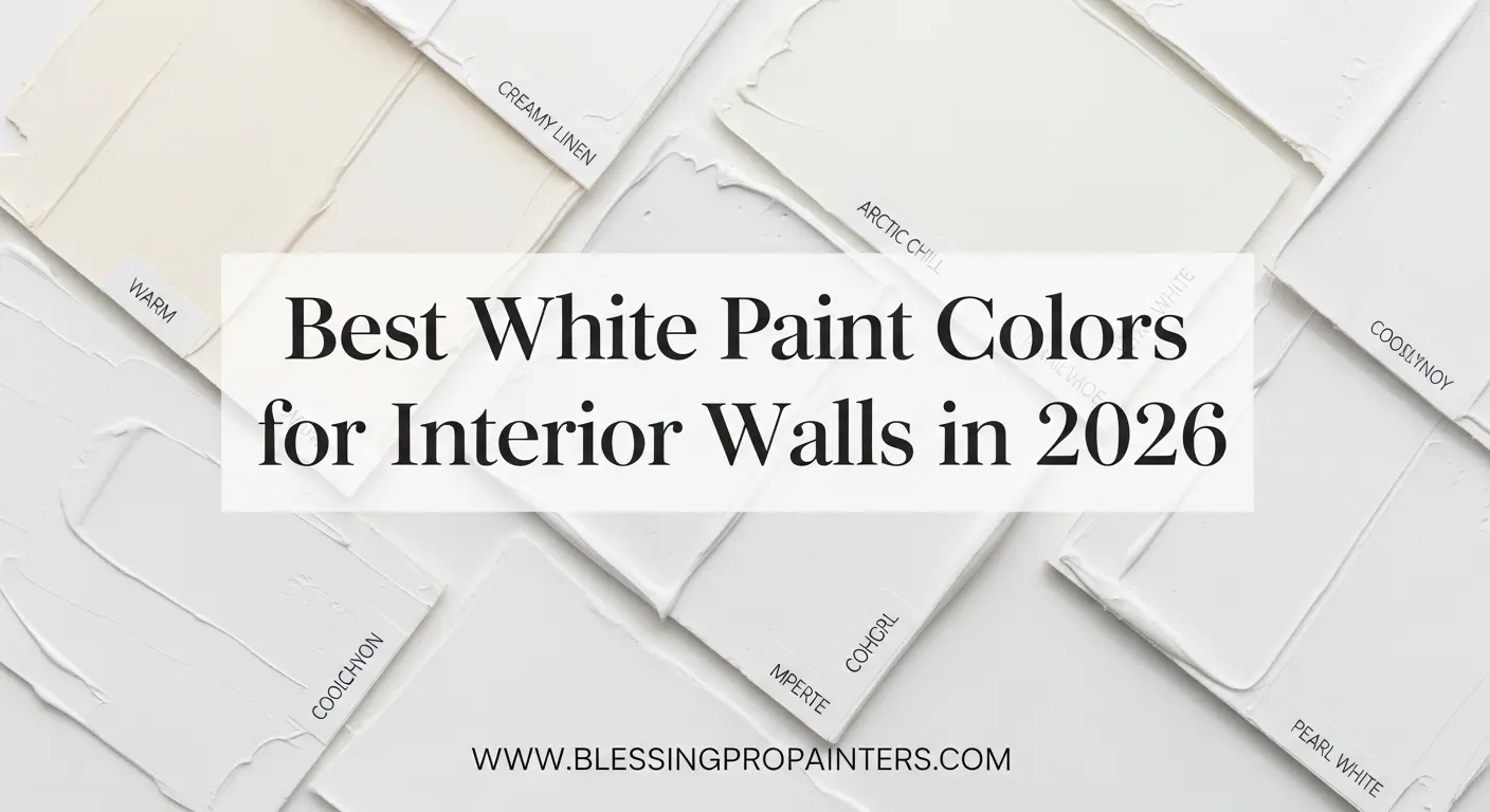 Best White Paint Colors for Interior Walls in 2026
