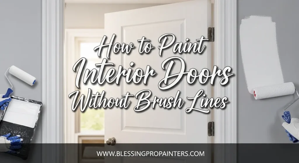 How to Paint Interior Doors Without Brush Lines