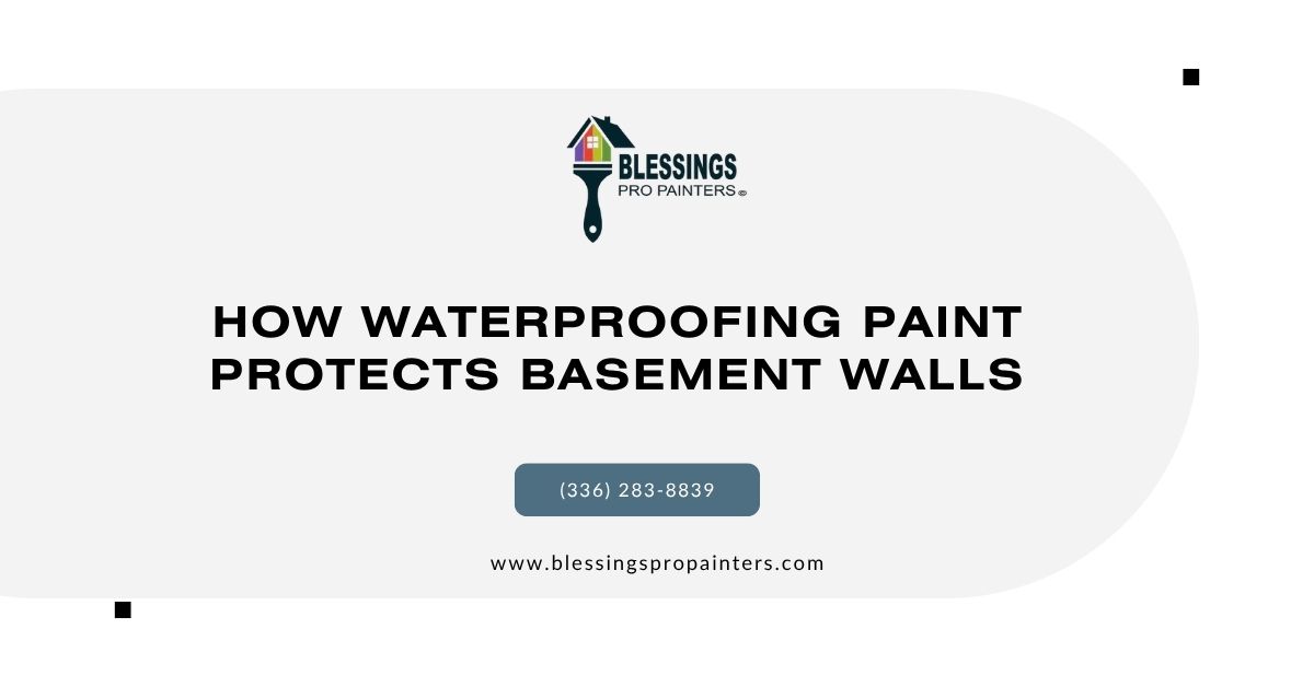 How Waterproofing Paint Protects Basement Walls