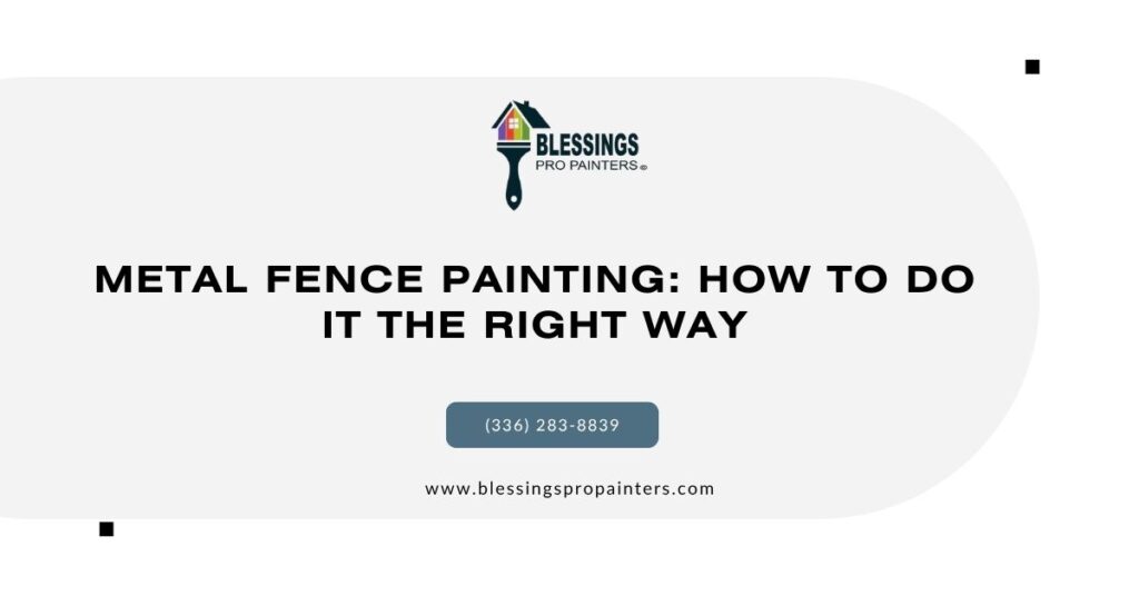Metal Fence Painting: How to Do It the Right Way