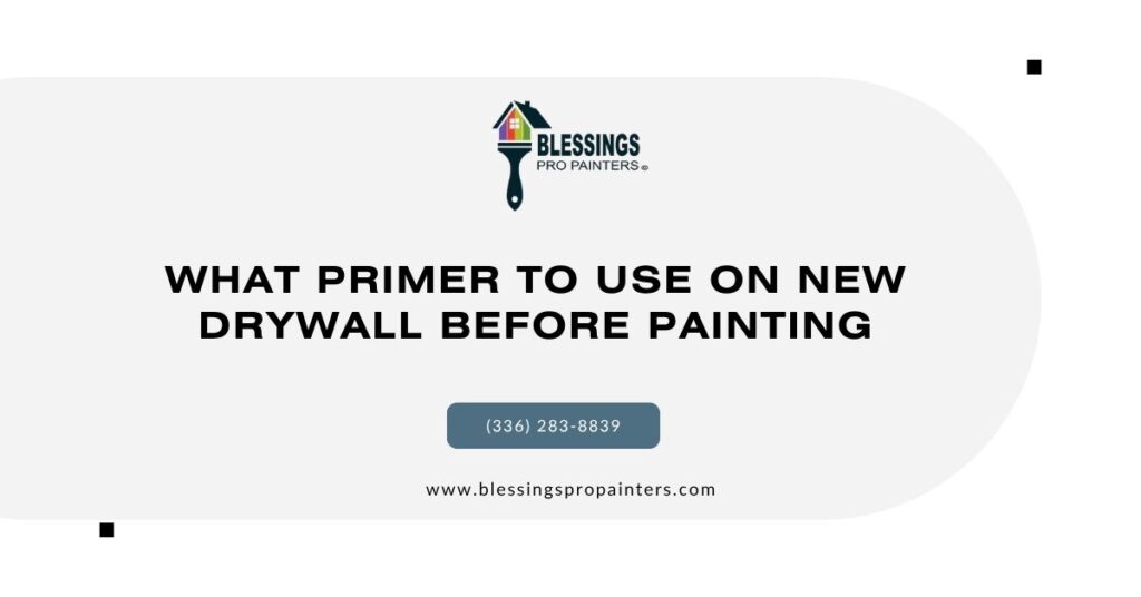What Primer to Use on New Drywall Before Painting