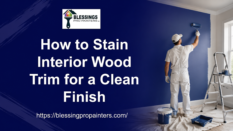 How to Stain Interior Wood Trim for a Clean Finish