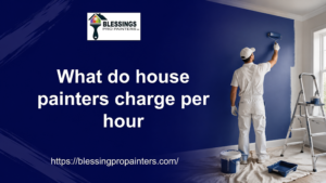 What do house painters charge per hour